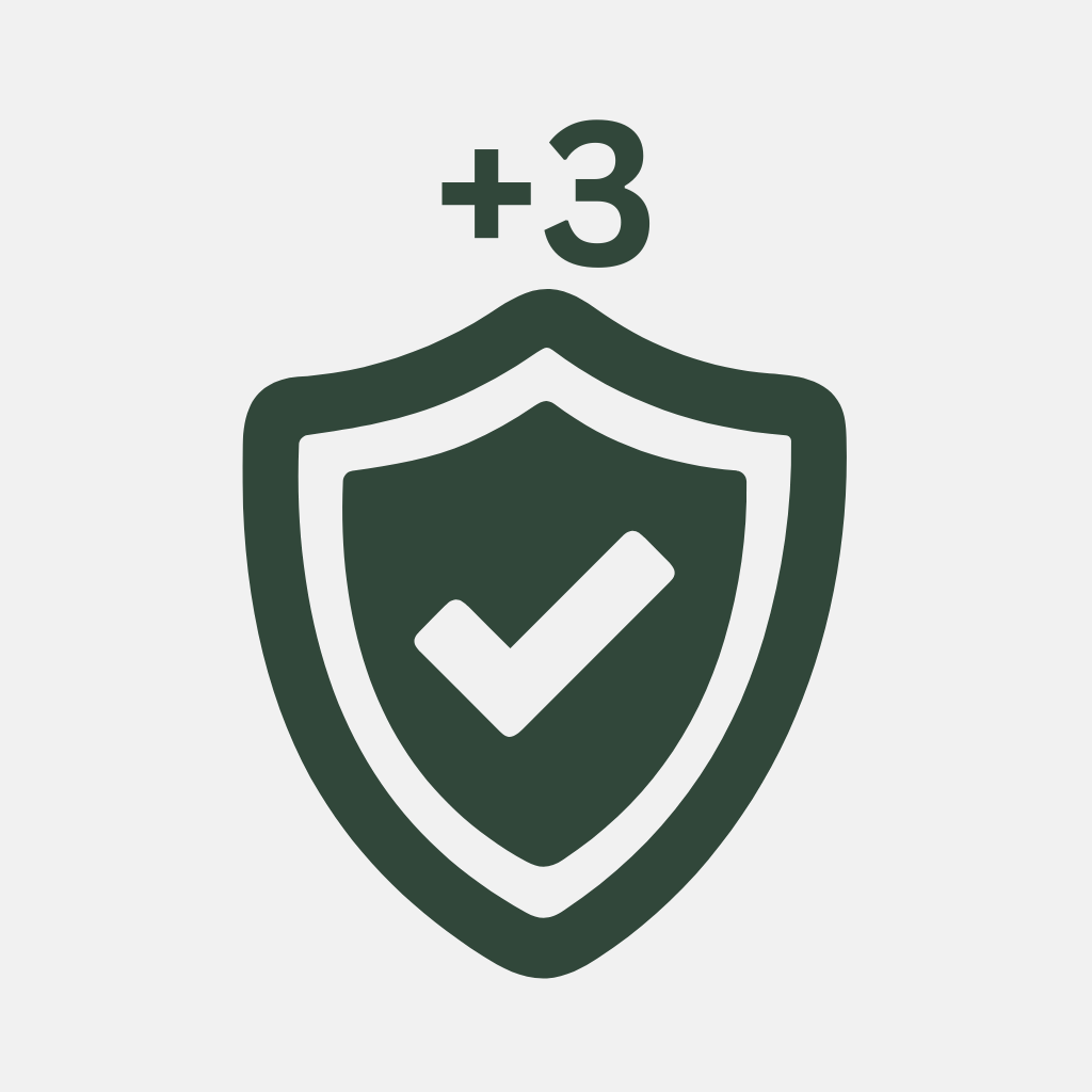 3 Years Extended Warranty