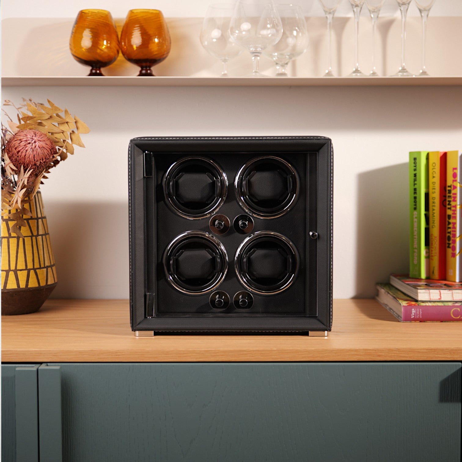 WACHIFIELD 置時計 フィギュアコレクションBOX Leone Watch Winder - No. 1 Watch Accessories Online – The Watch